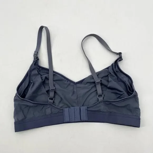 Negative Purple blue Nursing Bra - Picture 4 of 5